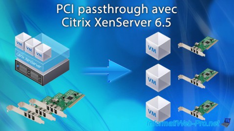 PCI passthrough avec Citrix XenServer 6.5