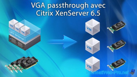 VGA passthrough avec Citrix XenServer 6.5