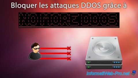 Bloquer les attaques DDOS grâce à No More DDOS (DDoS Deflate) sous Debian / Ubuntu / CentOs
