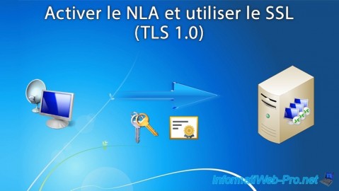 WS 2012 / 2012 R2 / 2016 - RDS - Activer le NLA et utiliser le SSL (TLS 1.0)