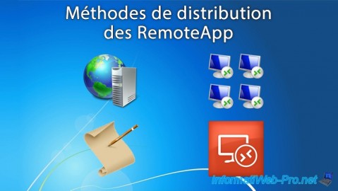 WS 2012 / 2012 R2 / 2016 - RDS - Méthodes de distribution des RemoteApp