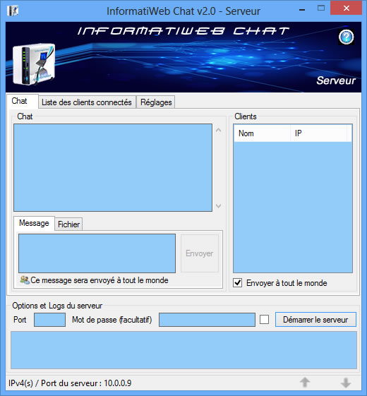 InformatiWeb Chat