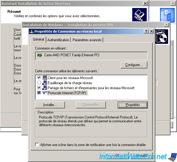 installera den aktiva katalogen som finns i Windows 2003-servern
