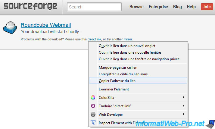 Origineel collegegeld cafetaria Install and secure a complete mail server (Mail, SMTP, Auth by SASL, IMAP,  POP3, webmail, TLS and SSL) on Debian - Linux - Tutorials - InformatiWeb Pro