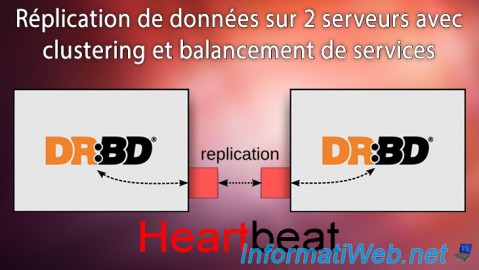 Debian - Clustering et balancement de services (avec 2 serveurs)