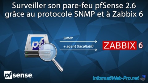 Surveiller son pare-feu pfSense 2.6 grâce au protocole SNMP et à Zabbix 6