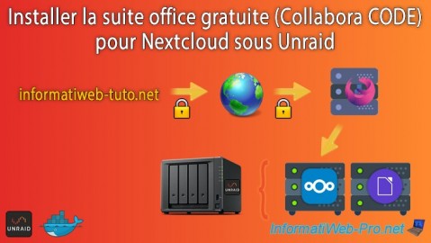 Unraid 6.9.2 - Docker - Installer la suite office (Collabora) pour Nextcloud