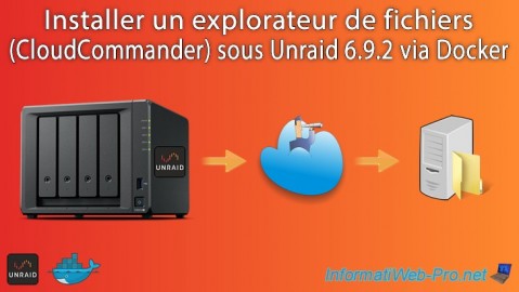Unraid 6.9.2 - Docker - Installer un explorateur de fichiers (CloudCommander)