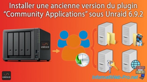 Unraid 6.9.2 - Installer le plugin 