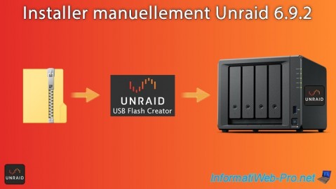 Installer manuellement Unraid 6.9.2