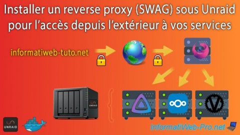 Unraid 6.9.2 - SWAG - Installer un reverse proxy (SWAG)