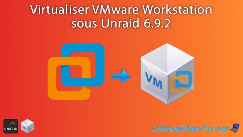 Unraid 6.9.2 - VMs - Virtualiser VMware Workstation