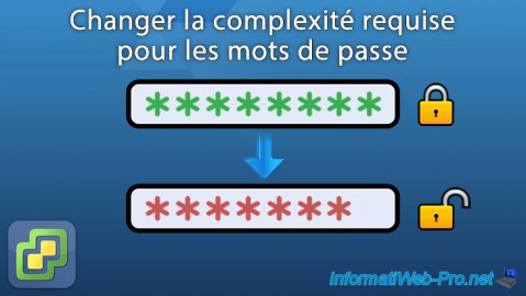 VMware ESXi 6.7 - Changer la complexité requise pour les mots de passe