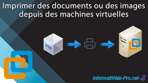 Imprimer des documents ou des images depuis des machines virtuelles avec VMware Workstation 16 ou 15
