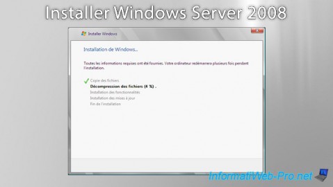 Installer Windows Server 2008