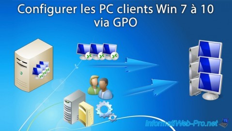 WS 2012 / 2012 R2 / 2016 - RDS - Configurer les PC clients Win 7 à 10 via GPO