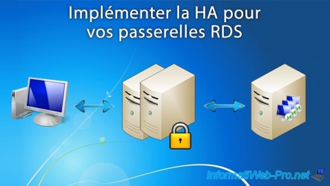 Implémenter la haute disponibilité pour vos passerelles RDS sous Windows Server 2012 / 2012 R2 / 2016