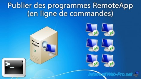 WS 2012 / 2012 R2 / 2016 - RDS - Publier des programmes RemoteApp (en ligne de commandes)