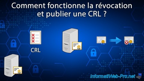 WS 2016 - AD CS - Comment fonctionne la révocation et publier une CRL ?