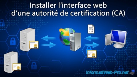 Installer l'interface web d'une autorité de certification (CA) sous Windows Server 2016