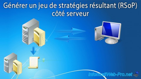 Générer un jeu de stratégies résultant (RSoP) depuis un contrôleur de domaine avec un Active Directory sous Windows Server 2016