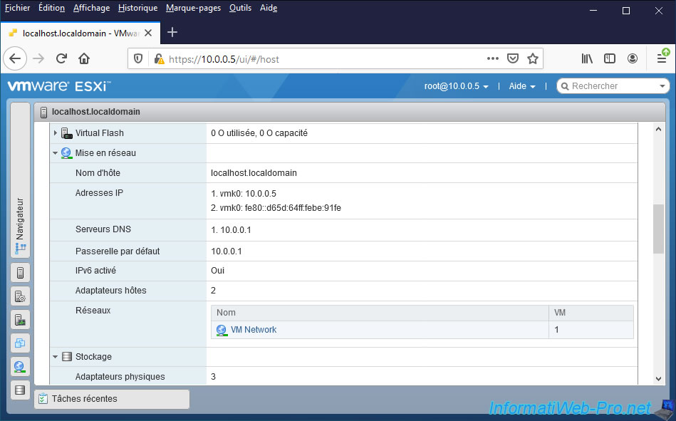 change ip address vmware virtual machine