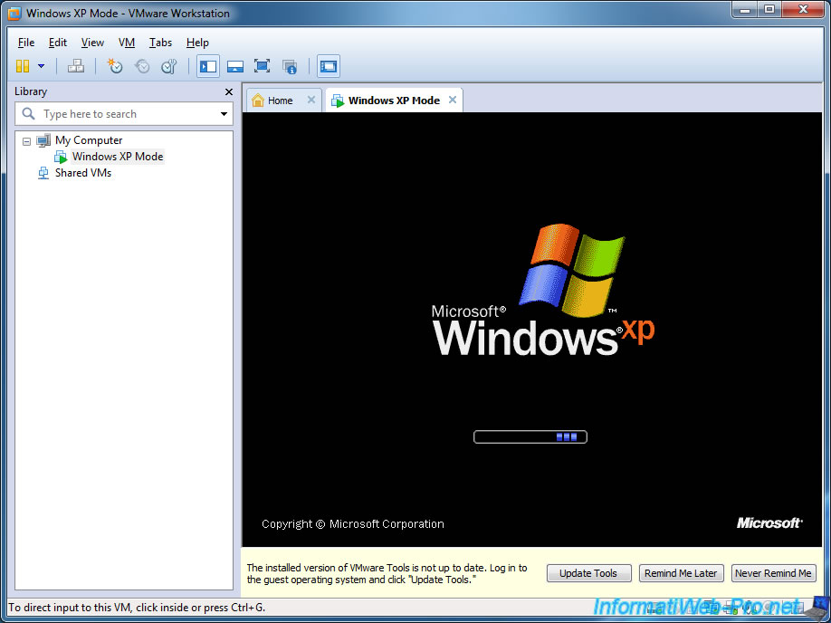 vmware windows xp