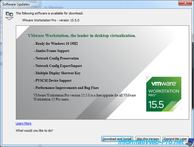 vmware workstation player 12 win xp guest tools version