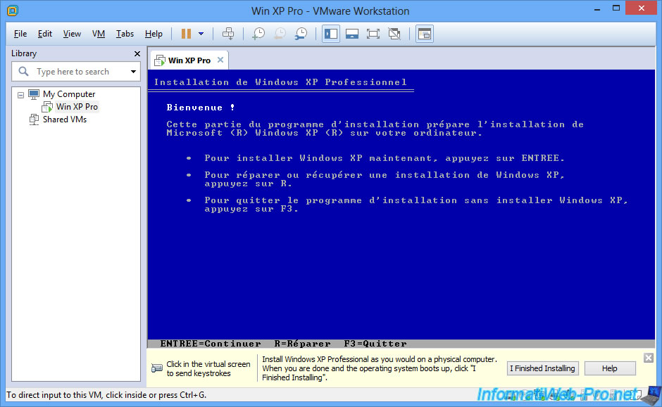 Format your computer and reinstall Windows XP - Windows - Tutorials - InformatiWeb