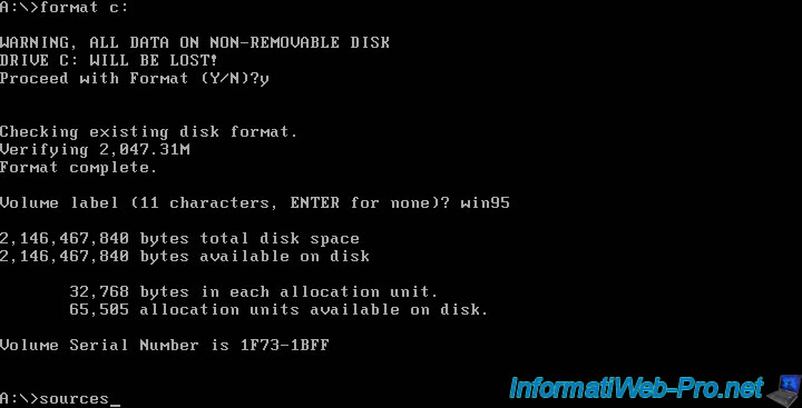Format your computer and reinstall Windows XP - Windows - Tutorials -  InformatiWeb