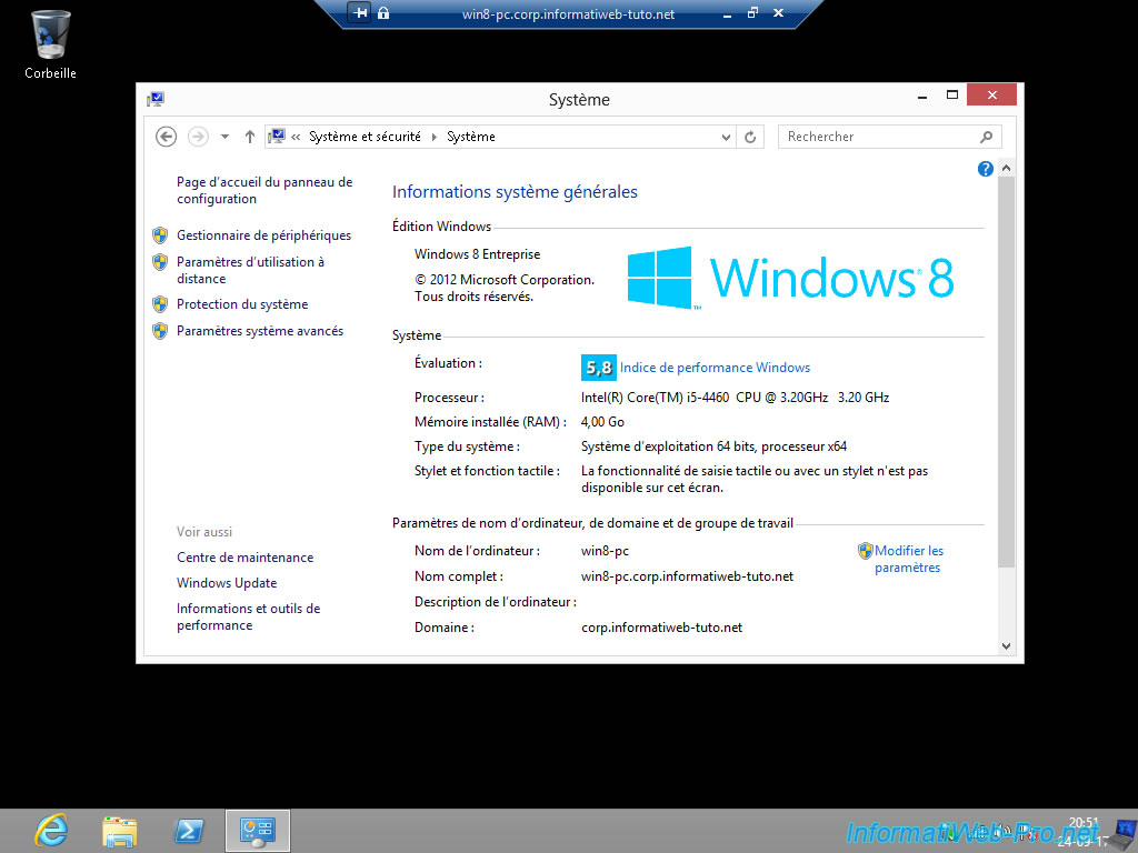 windows server 2012 remote desktop full computer name