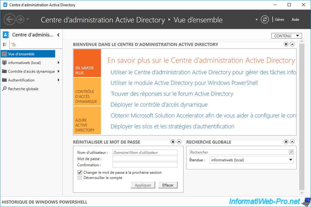 active directory administrative centre